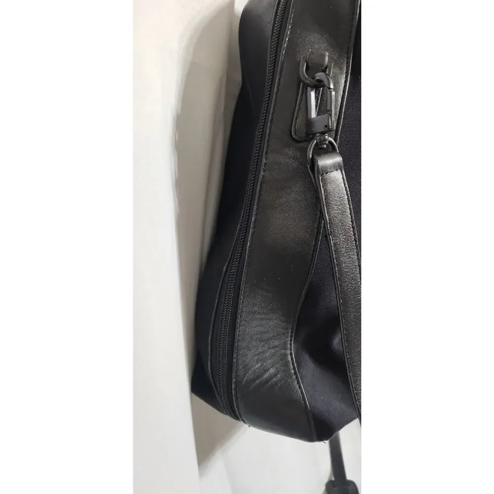 Tumi black nylon